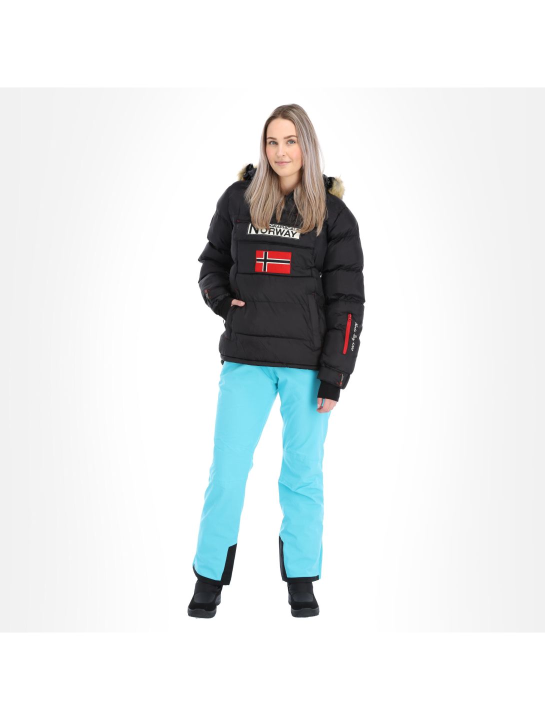 Geographical Norway, Belancolie 001 ski-jas dames zwart 