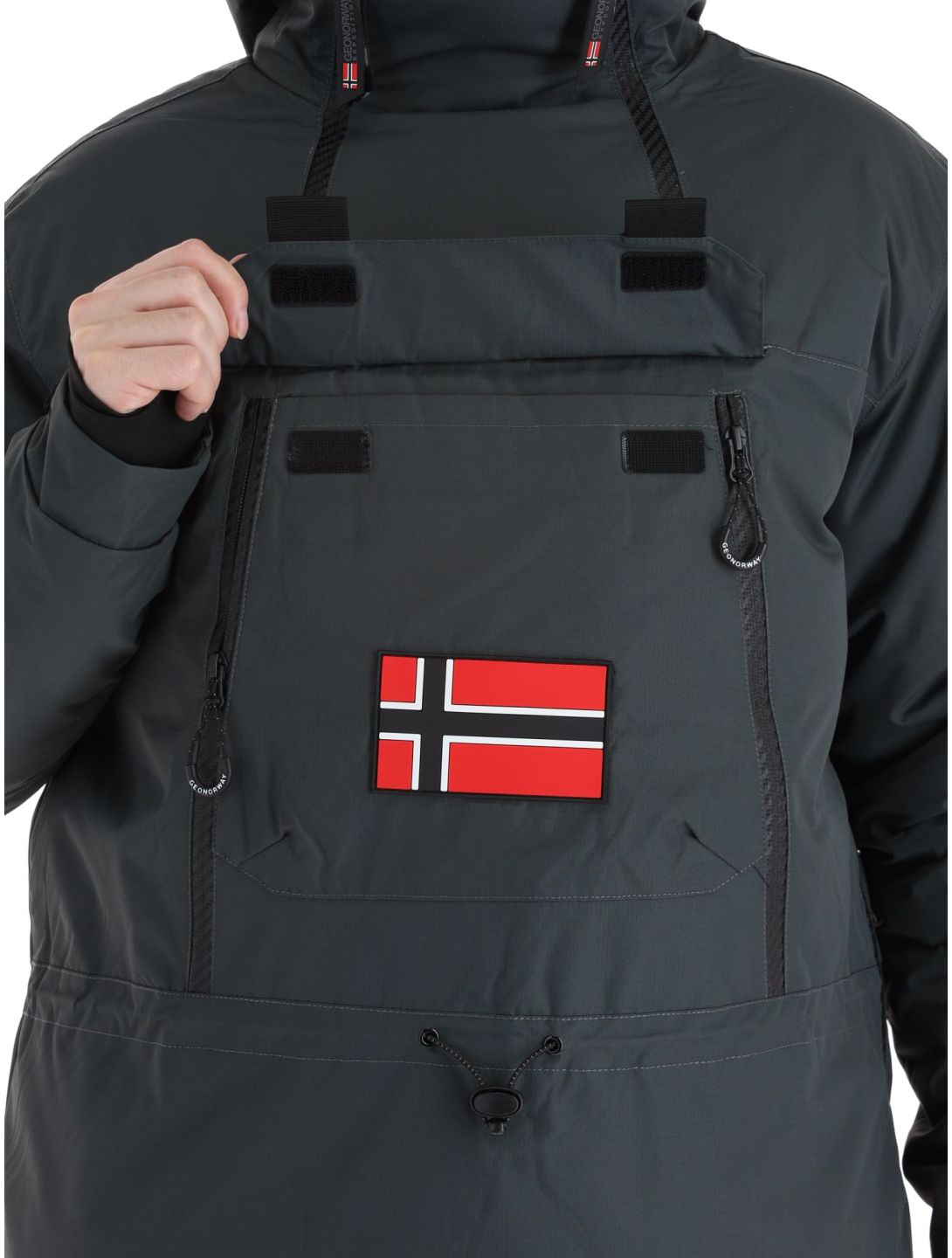 Geographical Norway, Benyamine ski-jas heren Dark Grey grijs 