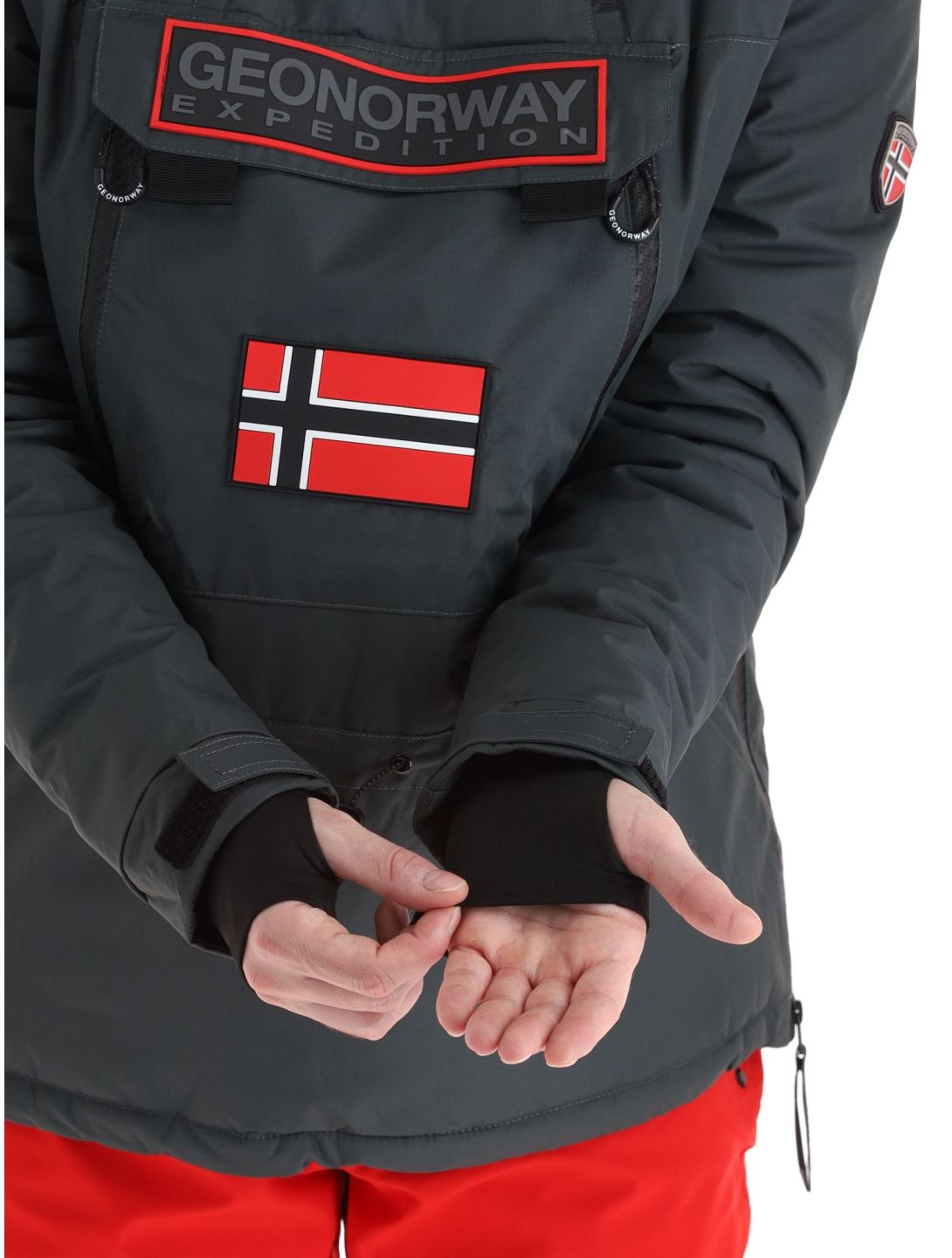 Geographical Norway, Benyamine ski-jas heren Dark Grey grijs 