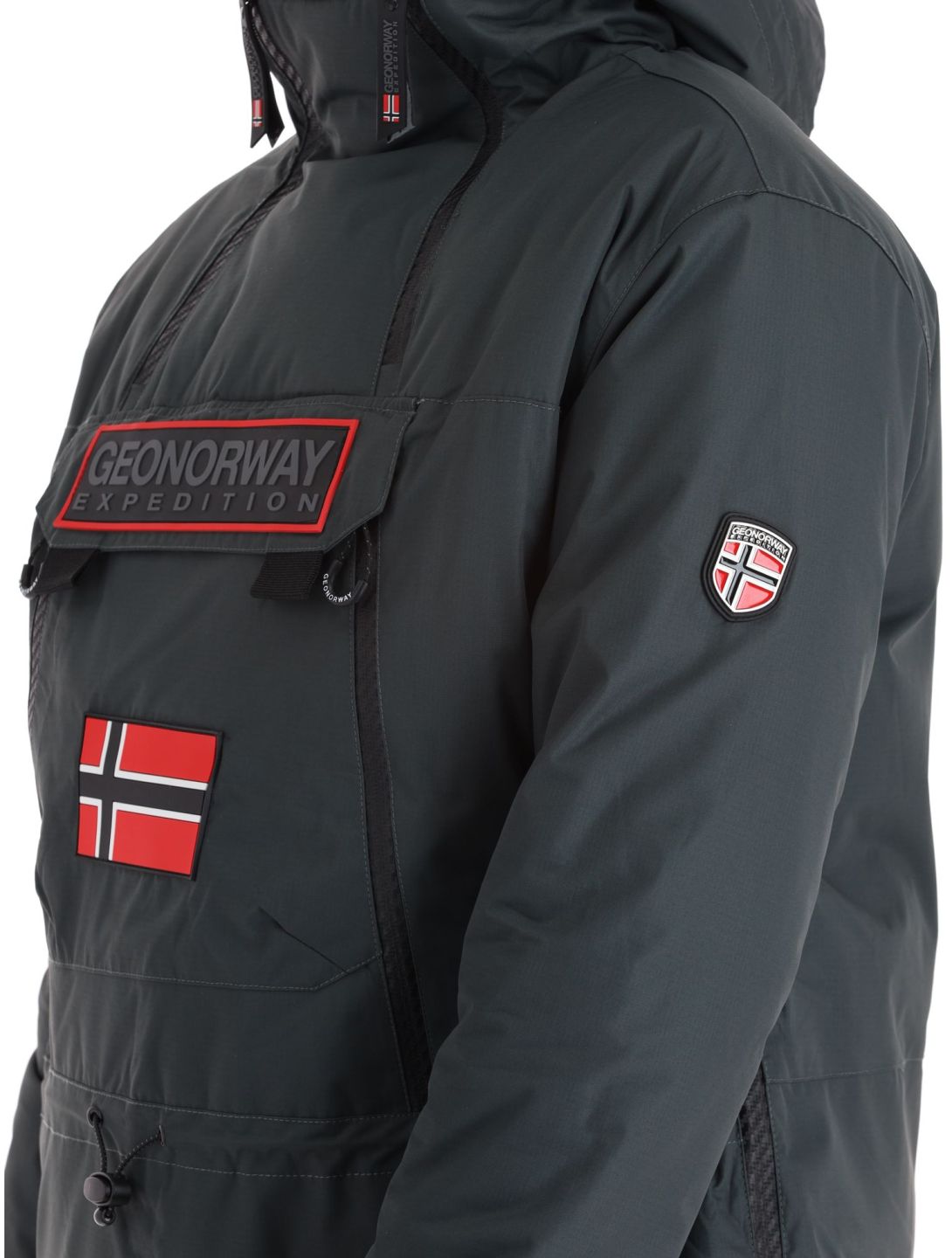 Geographical Norway, Benyamine ski-jas heren Dark Grey grijs 