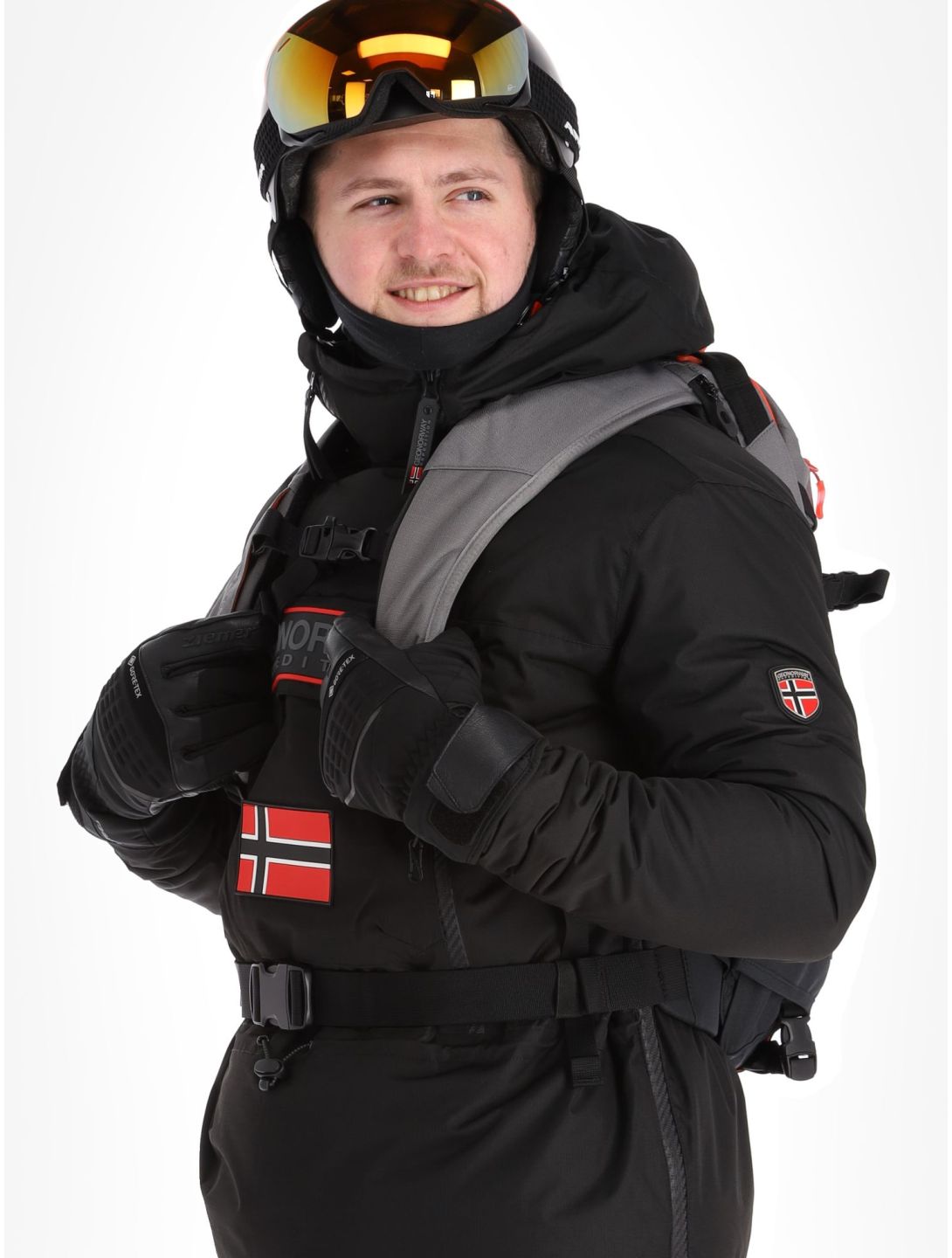 Geographical Norway, Benyamine ski-jas heren Black zwart 