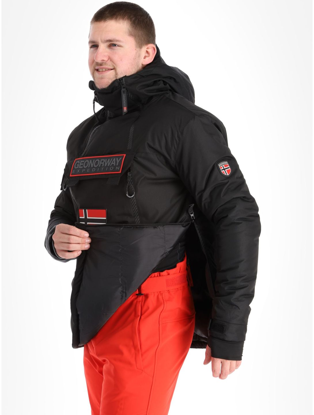 Geographical Norway, Benyamine ski-jas heren Black zwart 