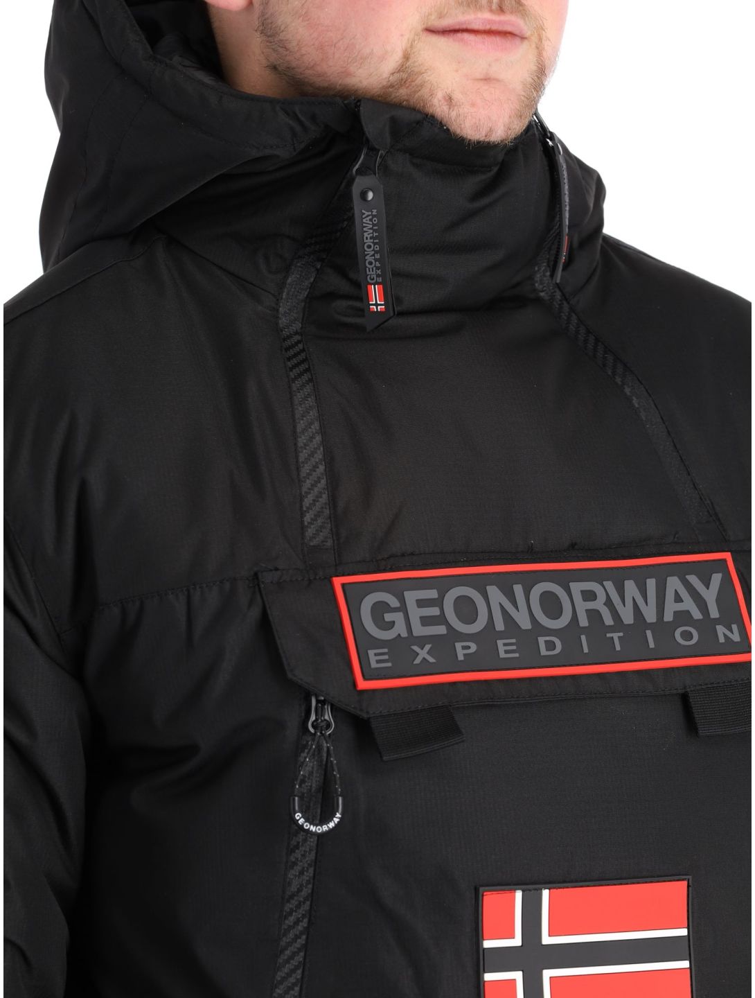 Geographical Norway, Benyamine ski-jas heren Black zwart 