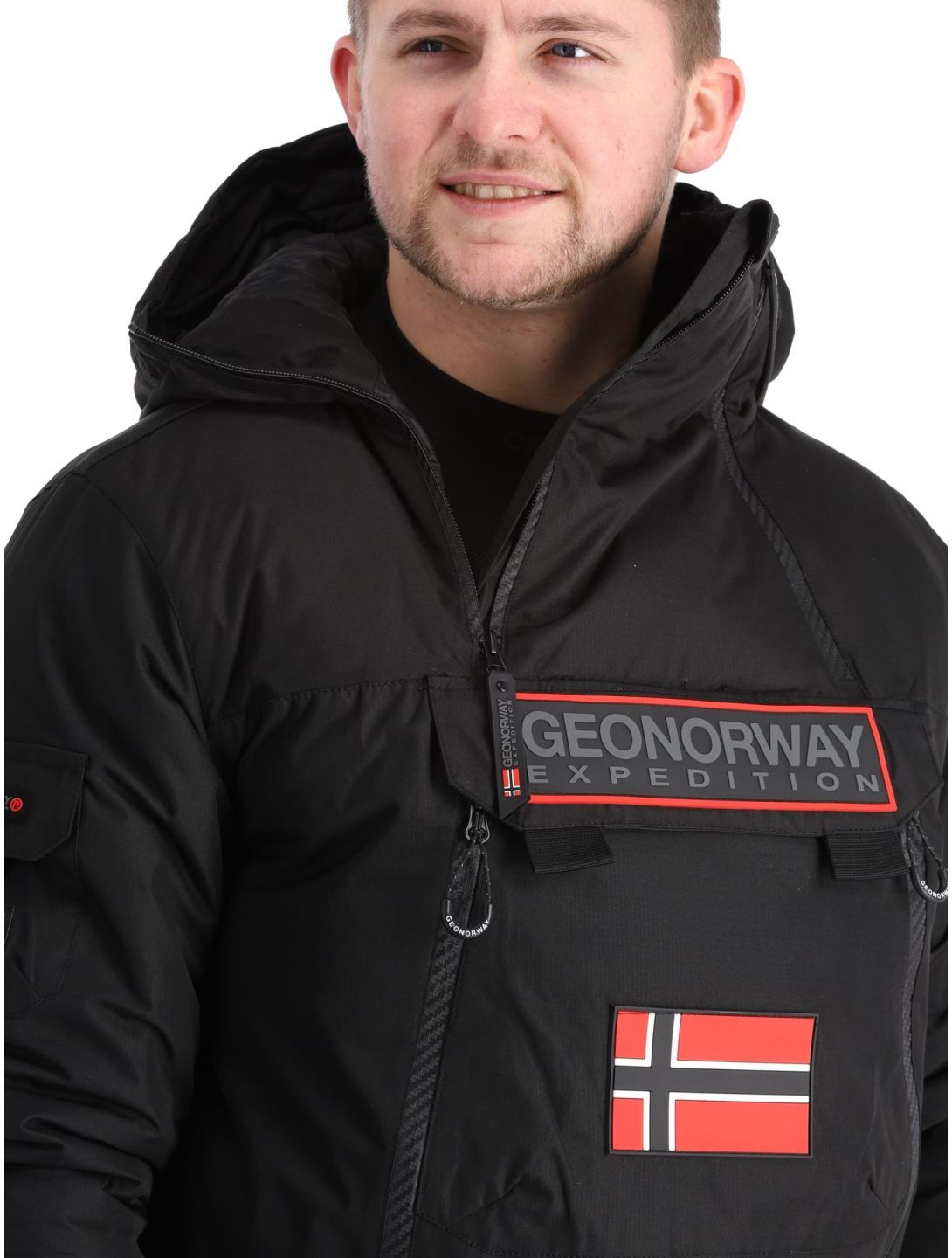 Geographical Norway, Benyamine ski-jas heren Black zwart 