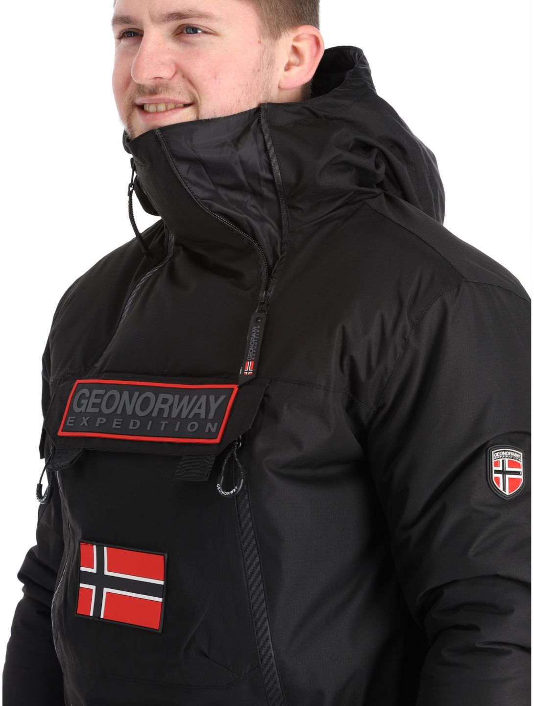 Geographical Norway, Benyamine ski-jas heren Black zwart 