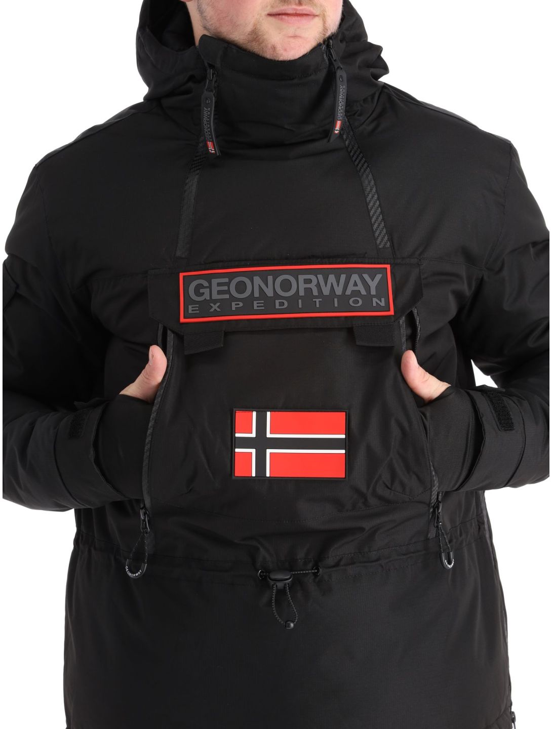 Geographical Norway, Benyamine ski-jas heren Black zwart 