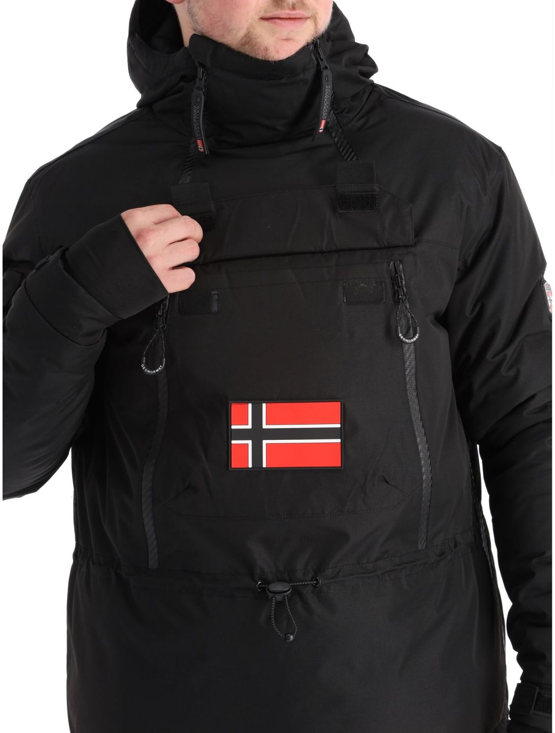 Geographical Norway, Benyamine ski-jas heren Black zwart 