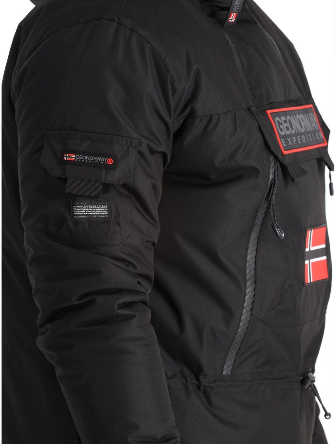 Geographical Norway, Benyamine ski-jas heren Black zwart 