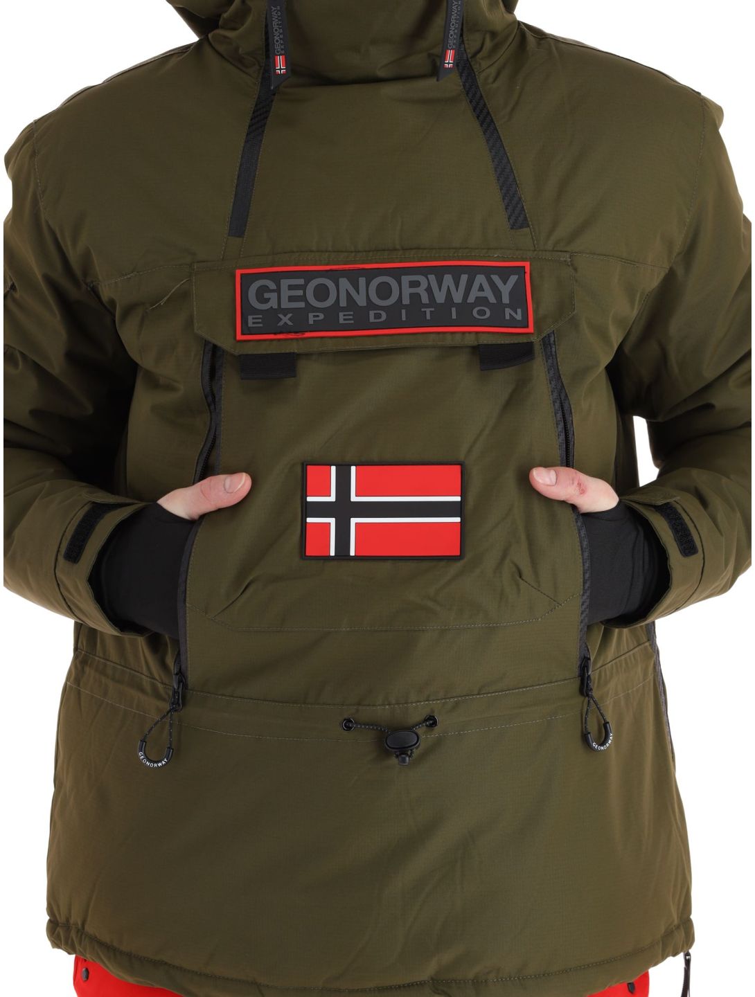 Geographical Norway, Benyamine ski-jas heren Kaki groen 