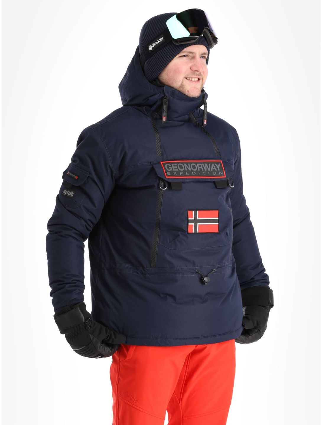 Geographical Norway, Benyamine ski-jas heren Navy blauw 