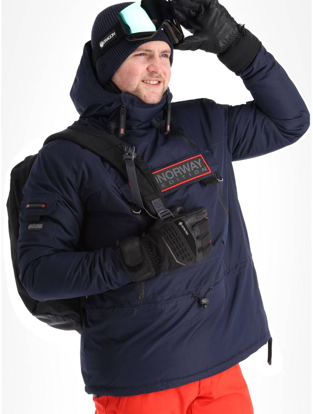 Geographical Norway, Benyamine ski-jas heren Navy blauw 