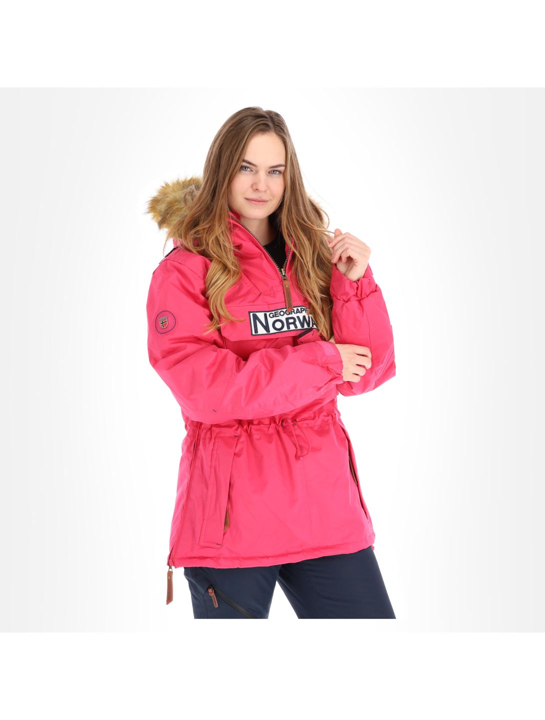 Geographical Norway, Bridget New 068 ski-jas dames fuschia roze 