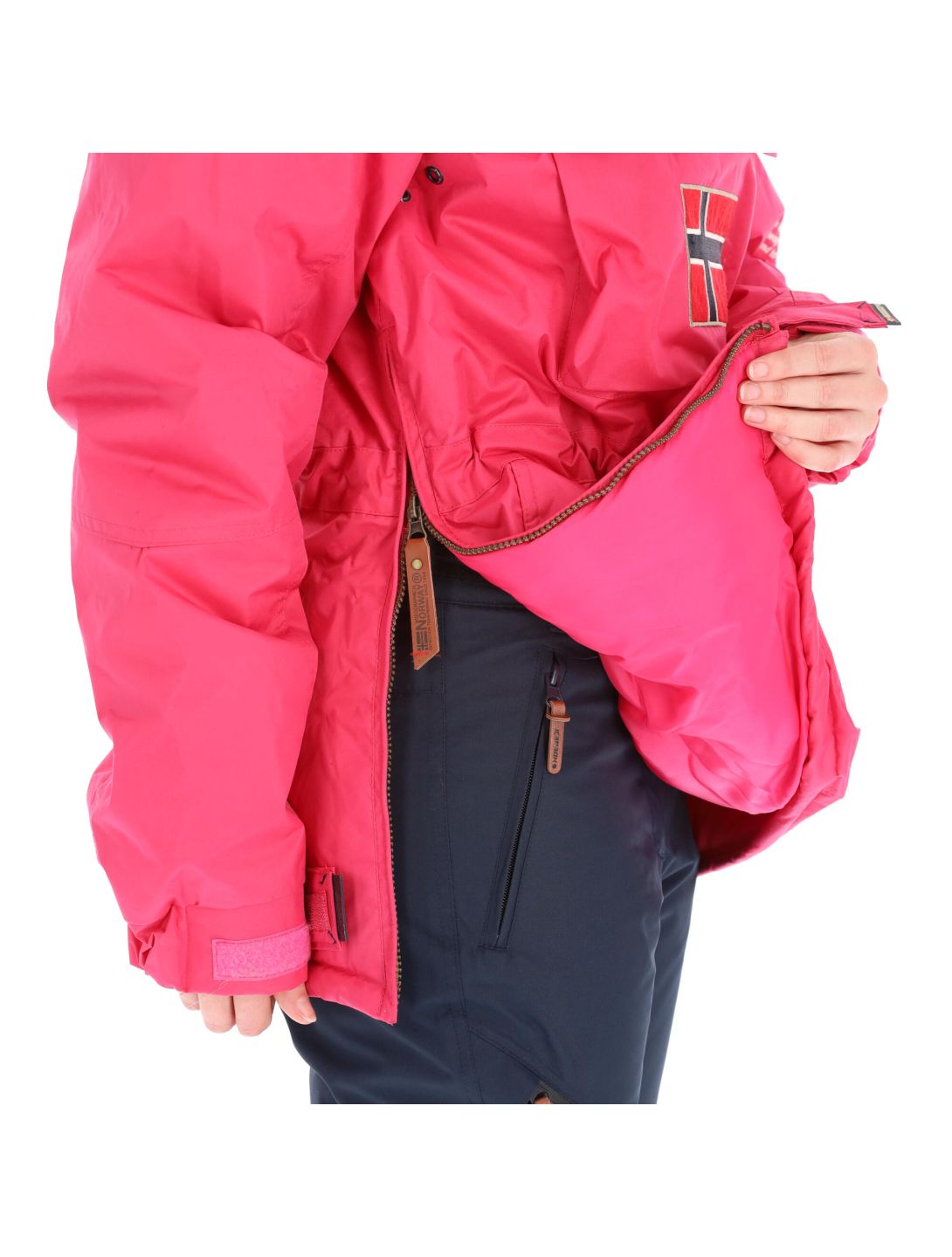 Geographical Norway, Bridget New 068 ski-jas dames fuschia roze 