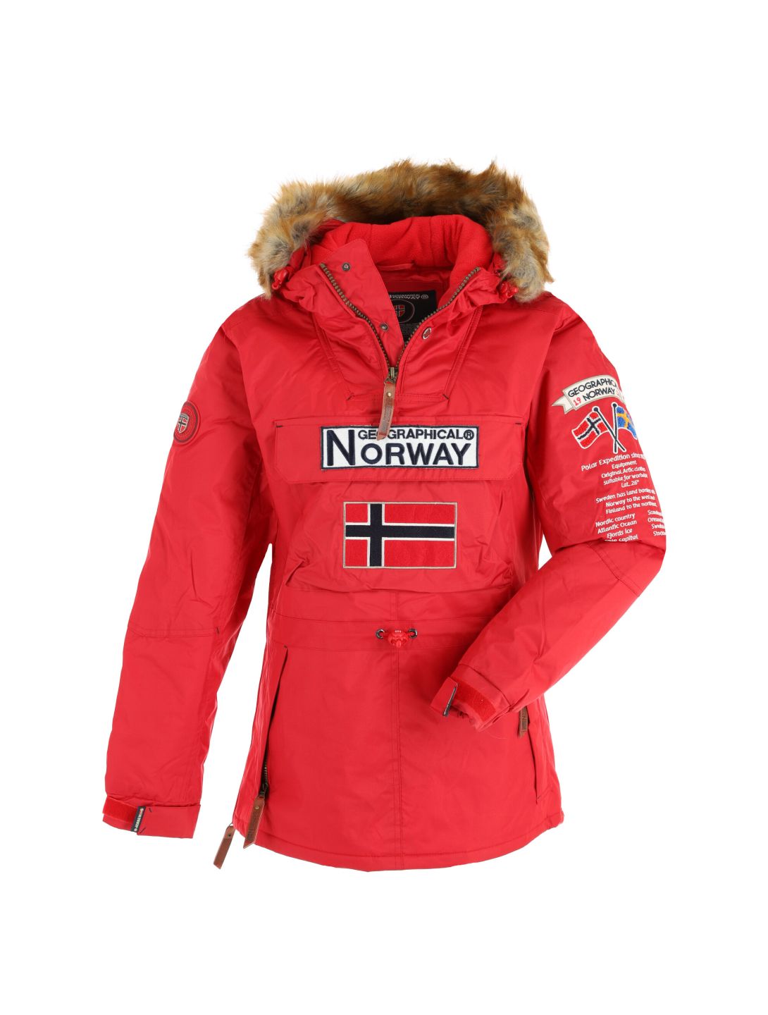 Geographical Norway, Bridget New 087 ski-jas dames rood 