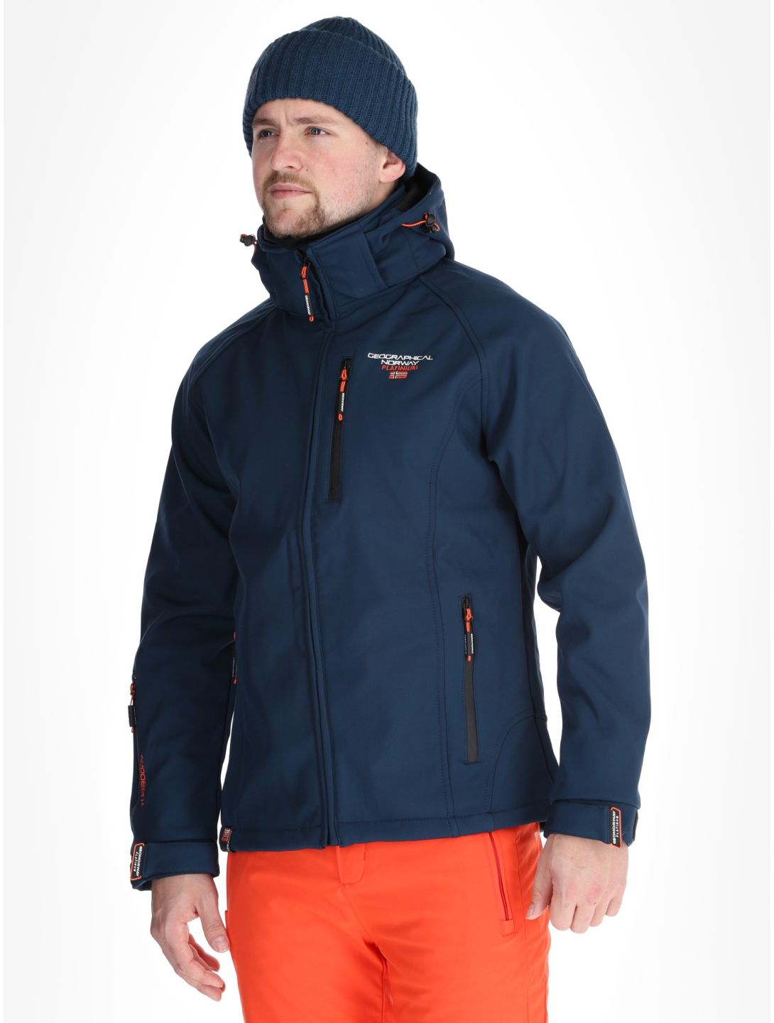 Geographical Norway, Taboo AA Jas gevoerd heren Navy Blauw 