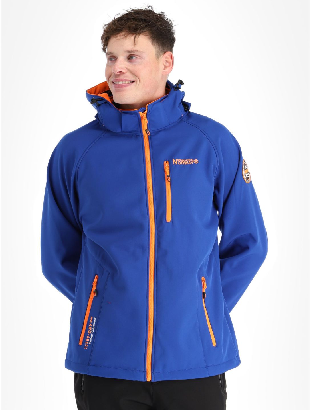 Geographical Norway, Texico softshell ski-jas heren Royal Blue blauw 