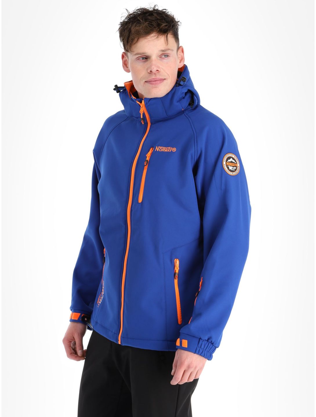 Geographical Norway, Texico softshell ski-jas heren Royal Blue blauw 