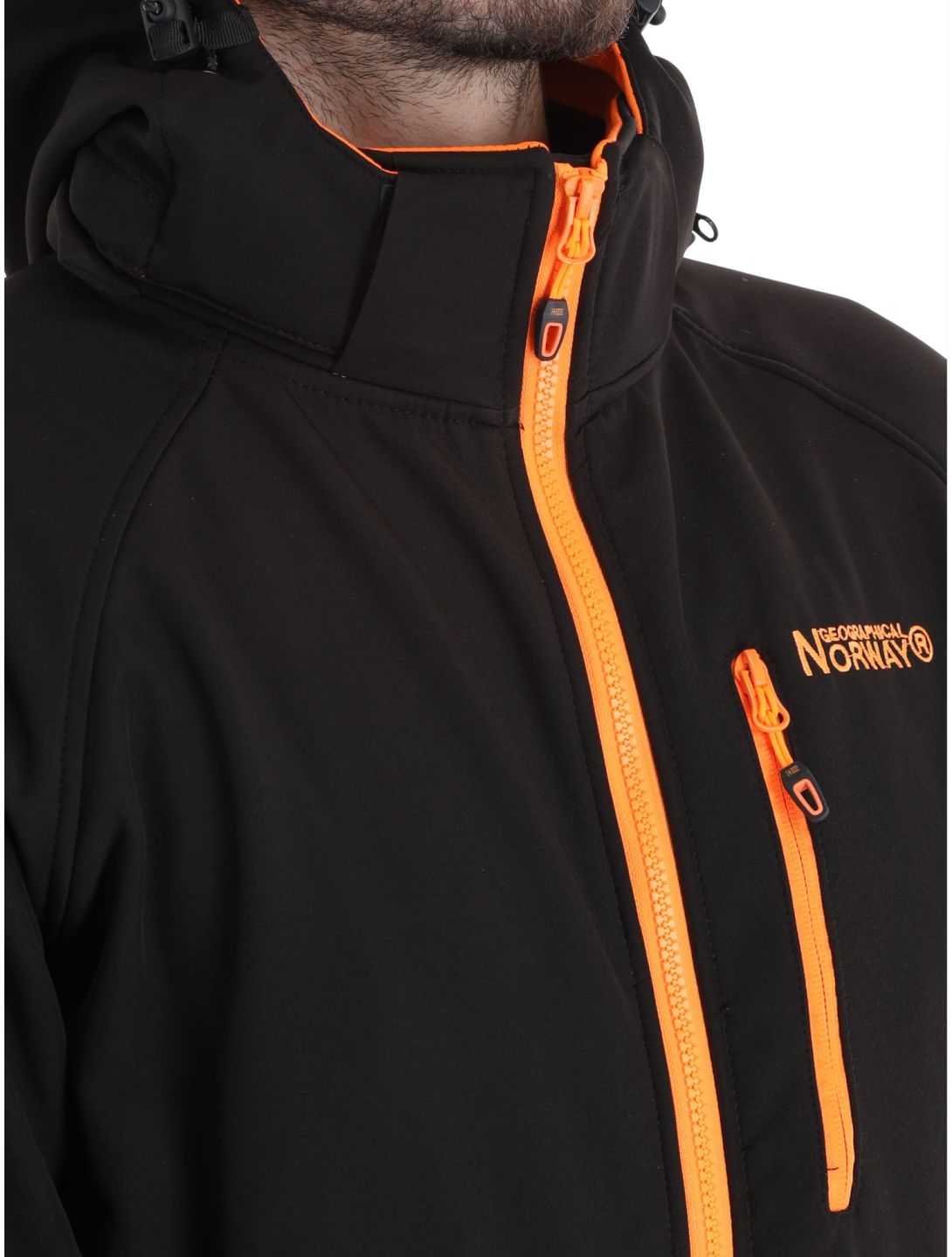 Geographical Norway, Texico softshell ski-jas heren Black zwart 