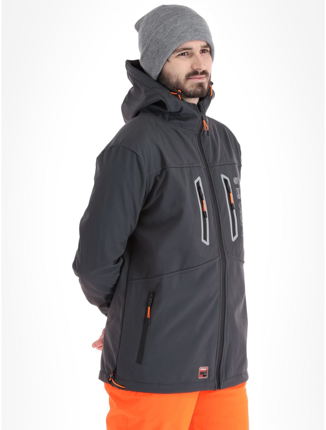 Geographical Norway, Trevar softshell ski-jas heren Dark Grey grijs 