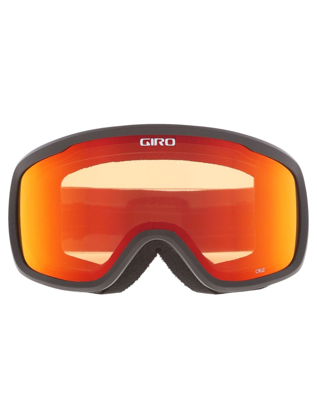 Giro, Cruz PA Goggles unisex Black Wordmark - Amber Scarlet Zwart 