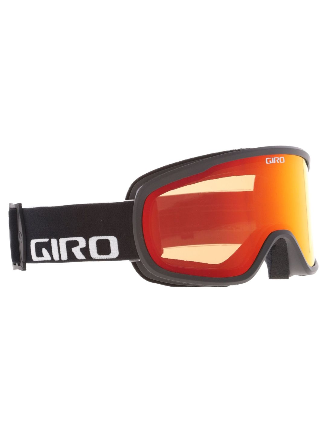 Giro, Cruz PA Goggles unisex Black Wordmark - Amber Scarlet Zwart 