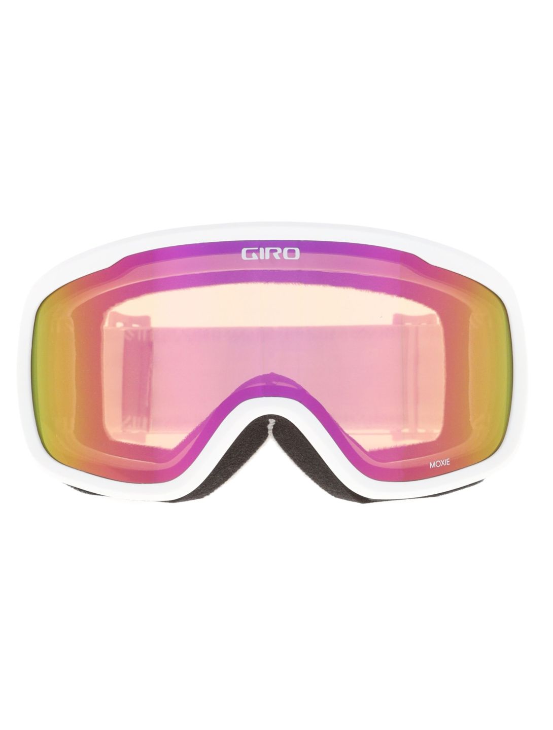 Giro, Moxie PA Goggles unisex White & Grey Chute - Amber Pink Grijs, Wit 