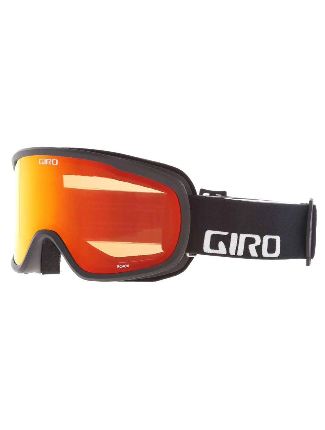 Giro, Roam PA Goggles unisex Black Wordmark - Amber Scarlet Zwart 