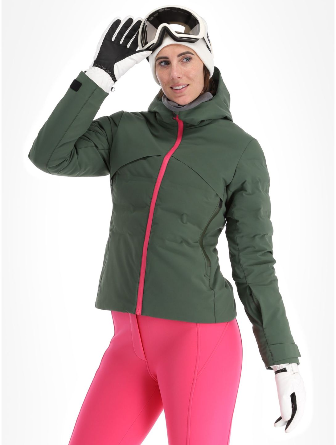 Head, Chloe ski-jas dames Thyme Green groen 