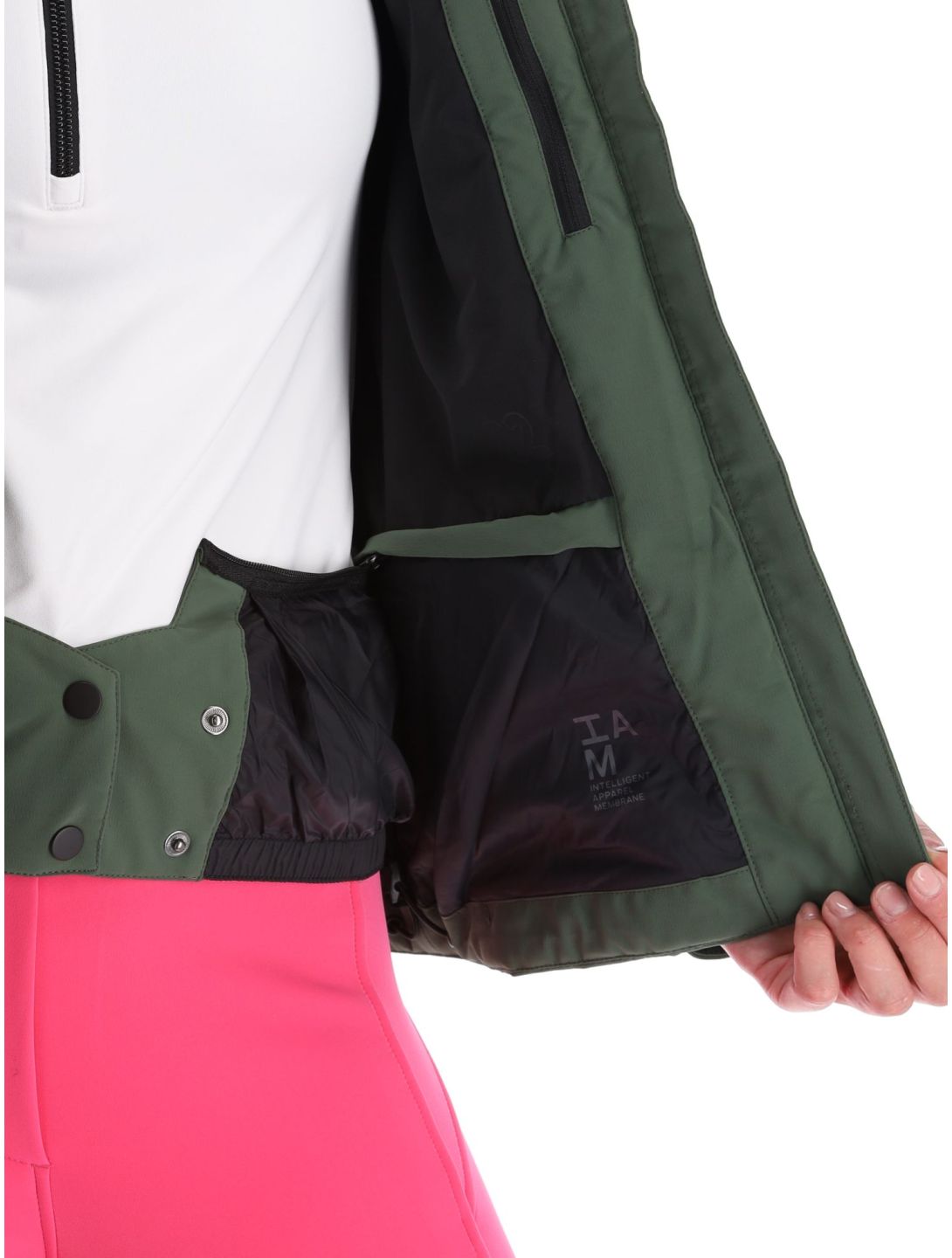 Head, Chloe ski-jas dames Thyme Green groen 