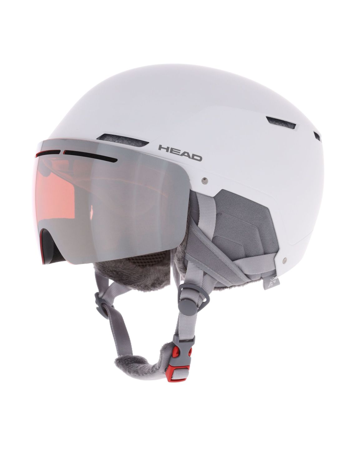 Head, Cinema W skihelm met vizier unisex White wit 