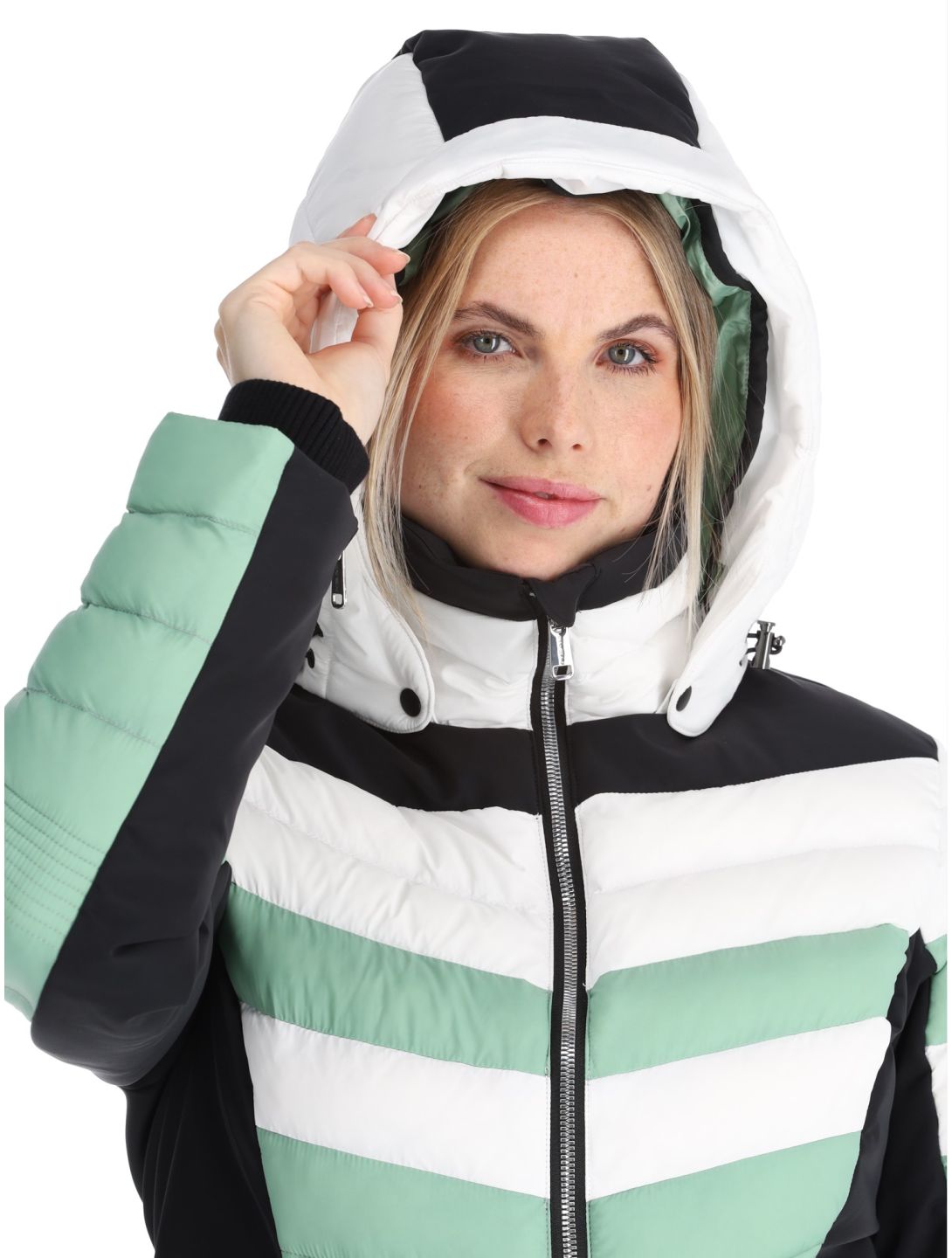 Head, Immensity ski-jas dames Nile Green groen 