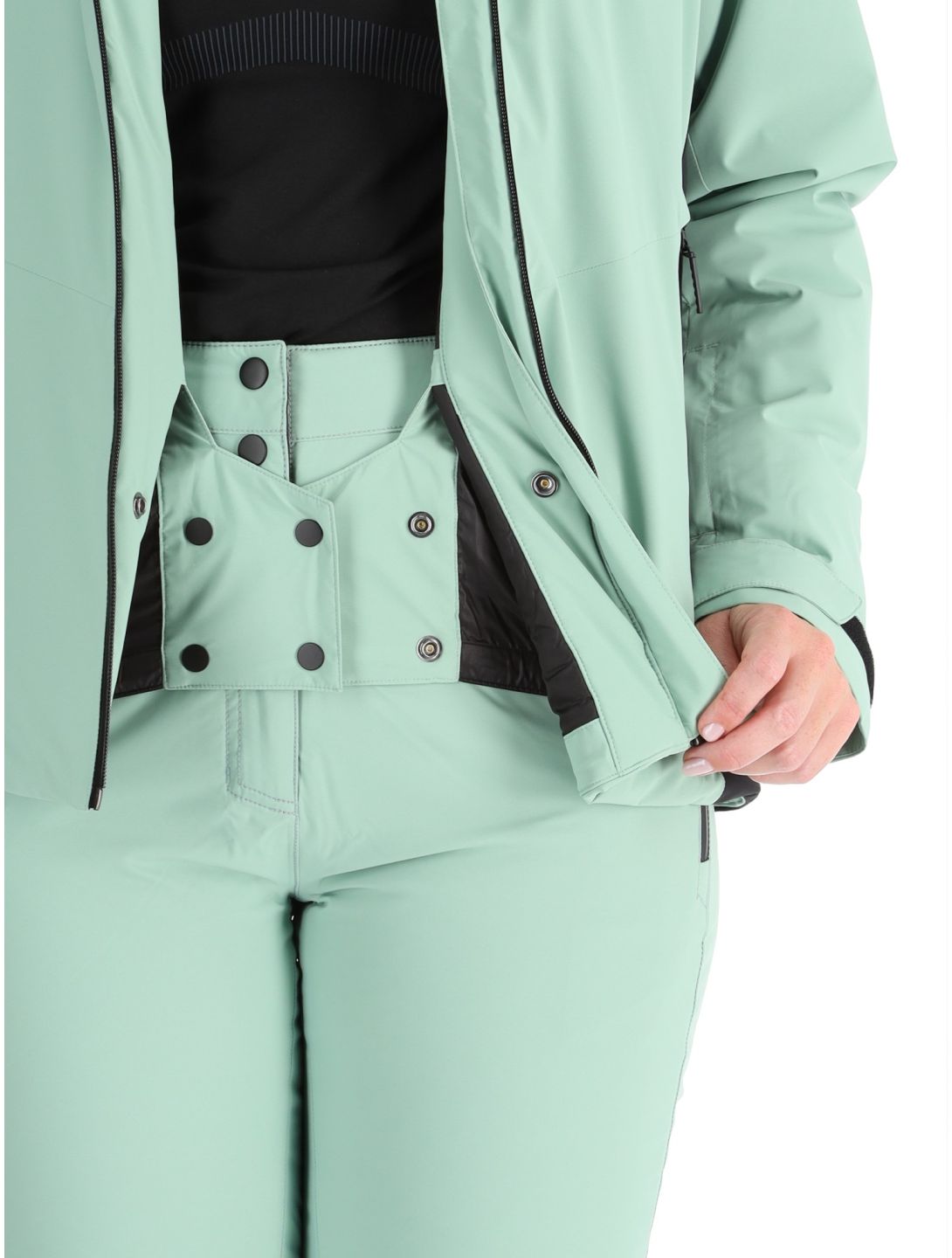 Head, Joy AA Jas gevoerd dames Nile Green Groen 