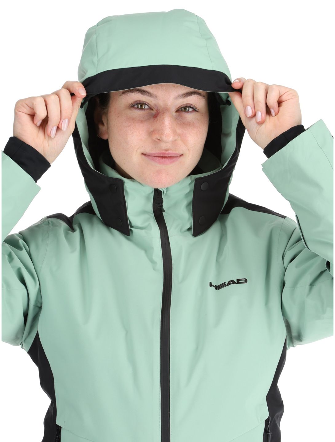 Head, Joy AA Jas gevoerd dames Nile Green Groen 