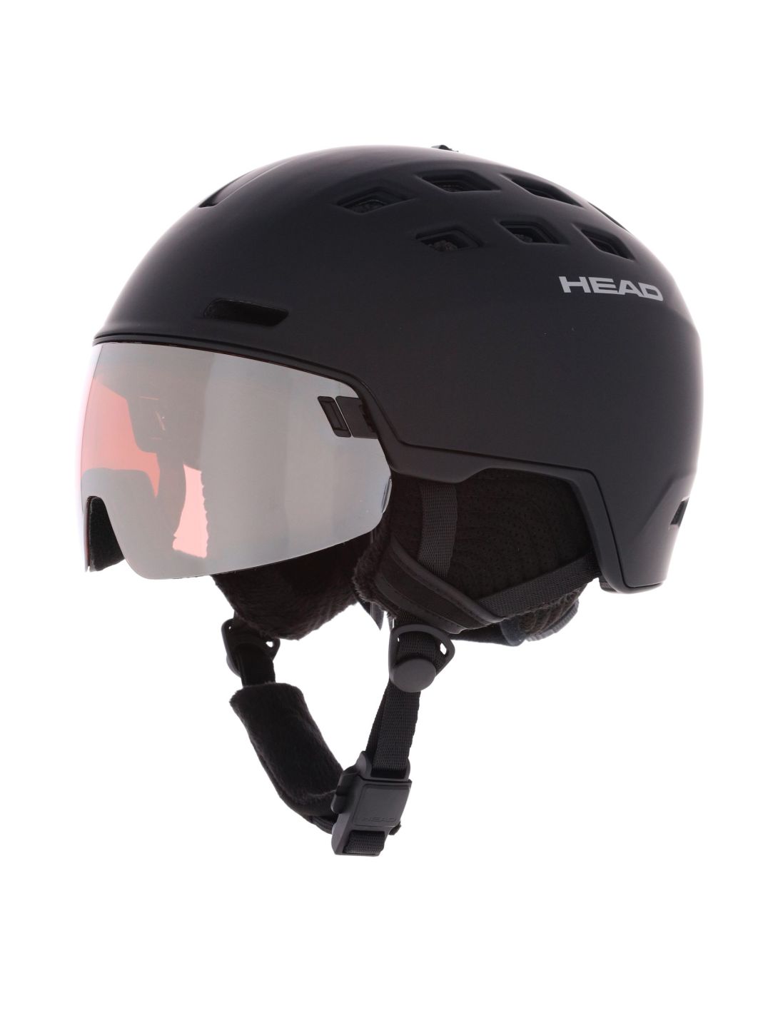 Head, Radar skihelm met vizier unisex Black zwart 