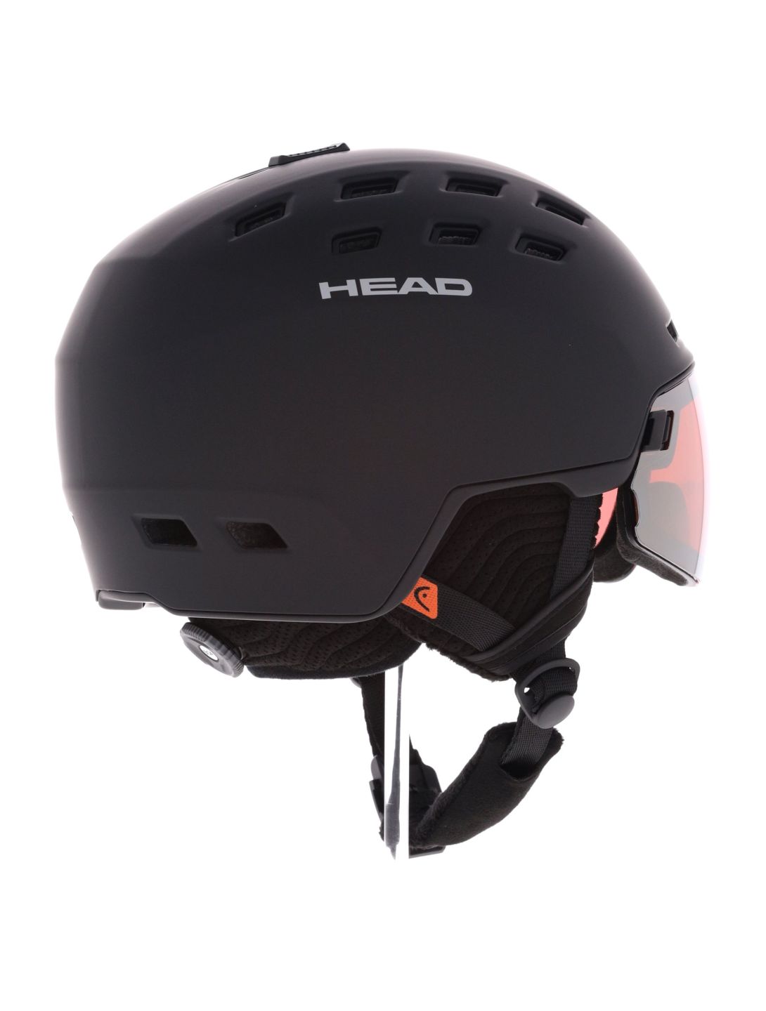 Head, Radar skihelm met vizier unisex Black zwart 