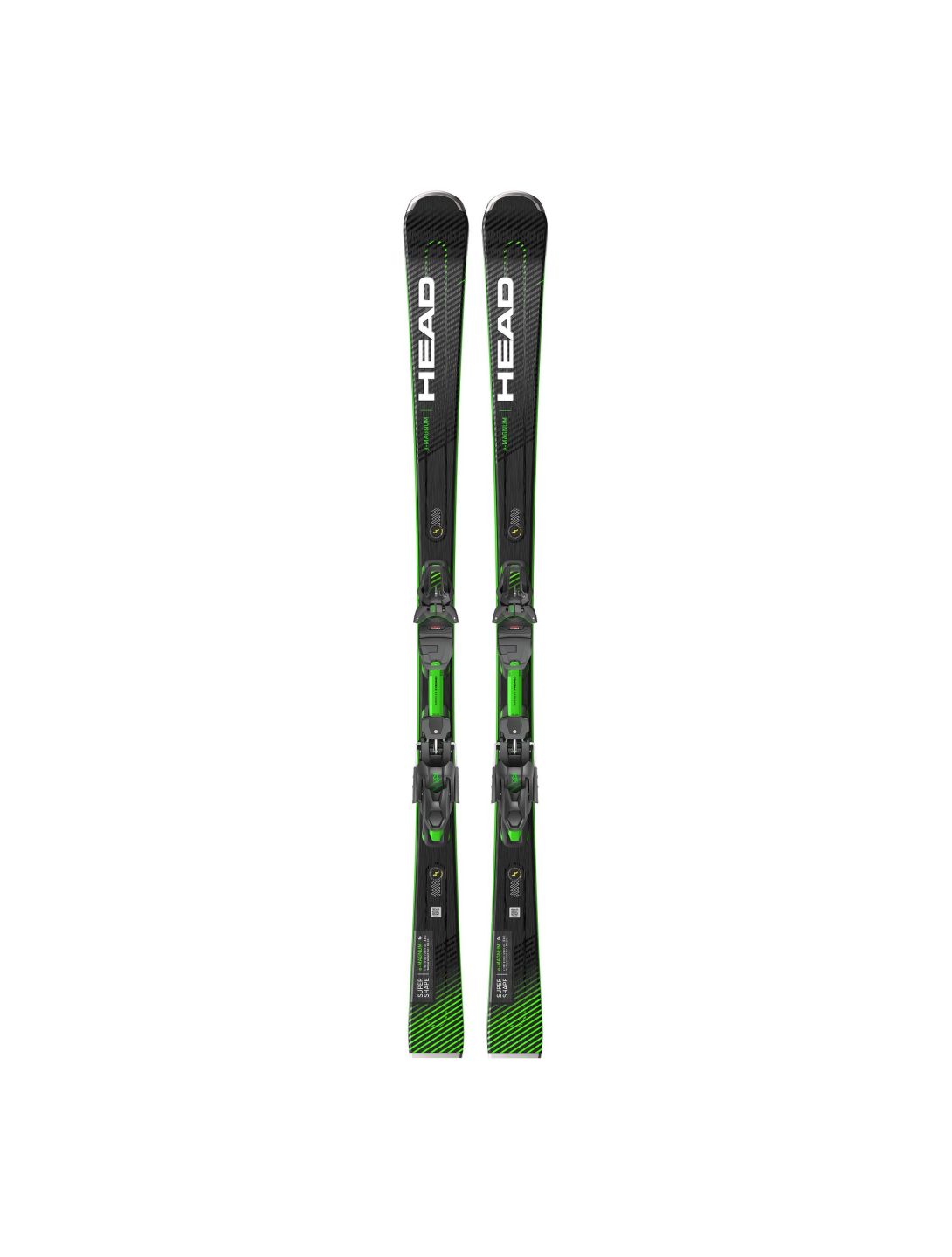 Head, Supershape e. Magnum + PRD 12 GW (2021/2022) SK Ski's Groen, Zwart 