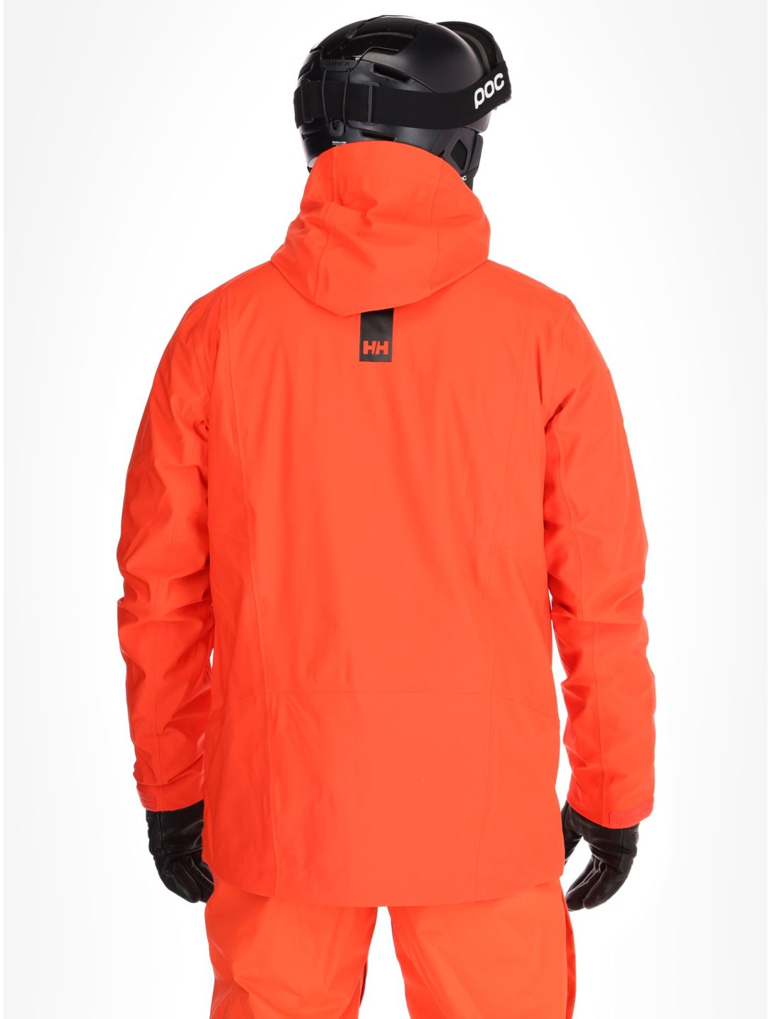 Helly Hansen, Alpha 3L Long Shell AB Hardshell jas heren Cherry Tomato Oranje 