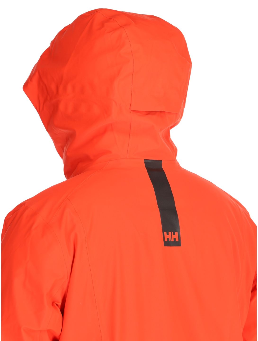 Helly Hansen, Alpha 3L Long Shell AB Hardshell jas heren Cherry Tomato Oranje 