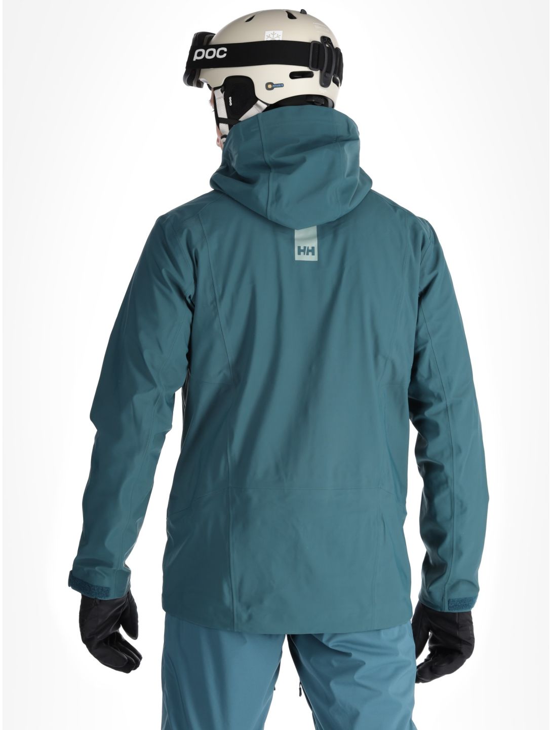 Helly Hansen, Alpha 3L Long Shell AB Hardshell jas heren Dark Creek Groen 