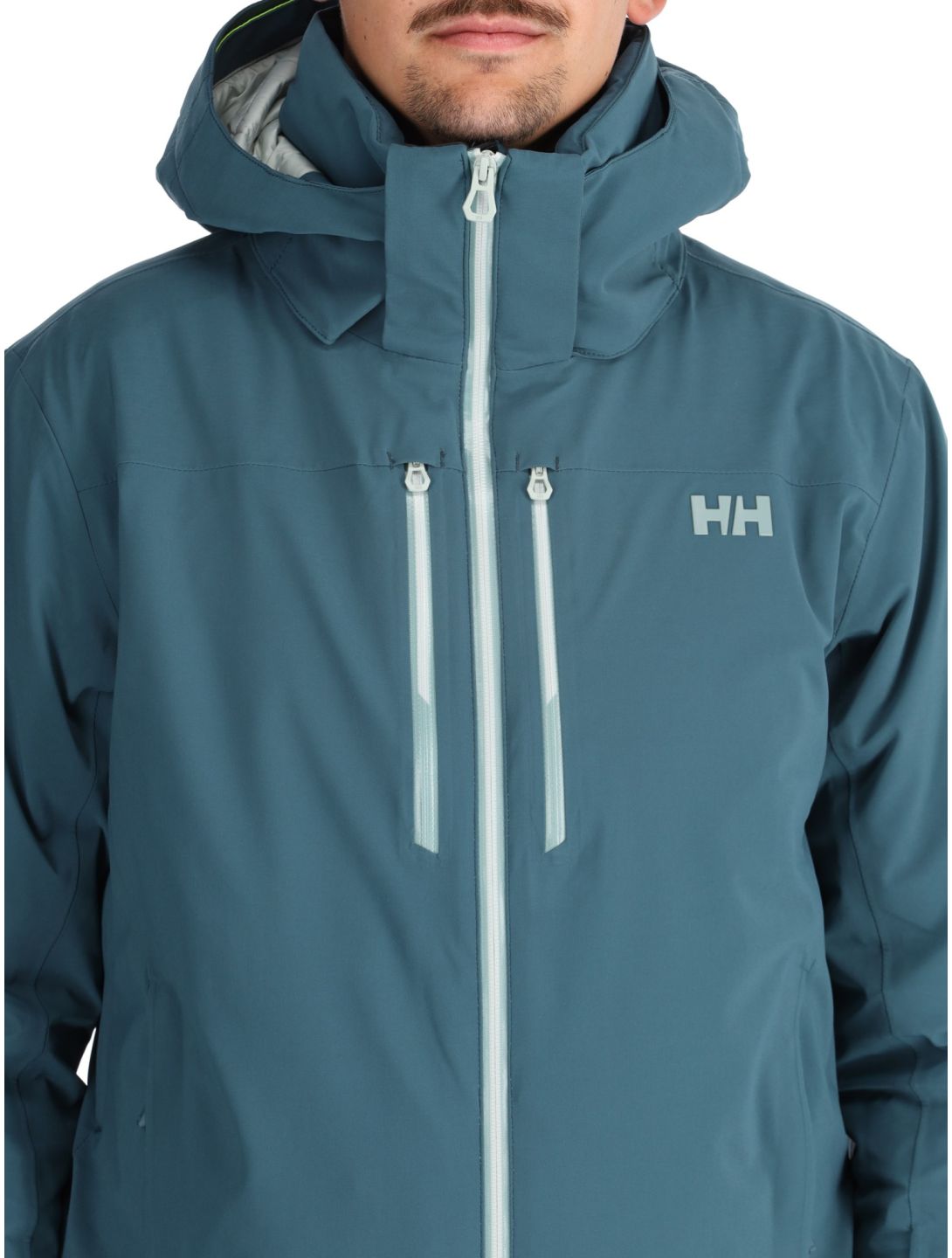 Helly Hansen, Alpha Lifaloft ski-jas heren Dark Creek blauw 