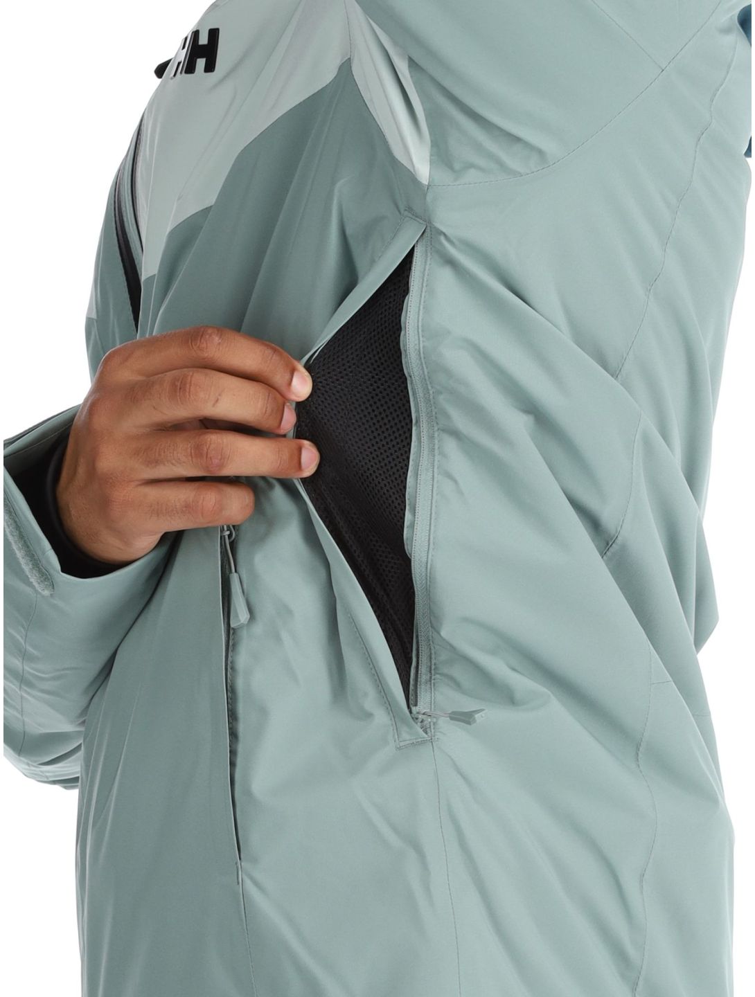 Helly Hansen, Carv Lifaloft 2.0 AA Jas gevoerd heren Cactus Groen 