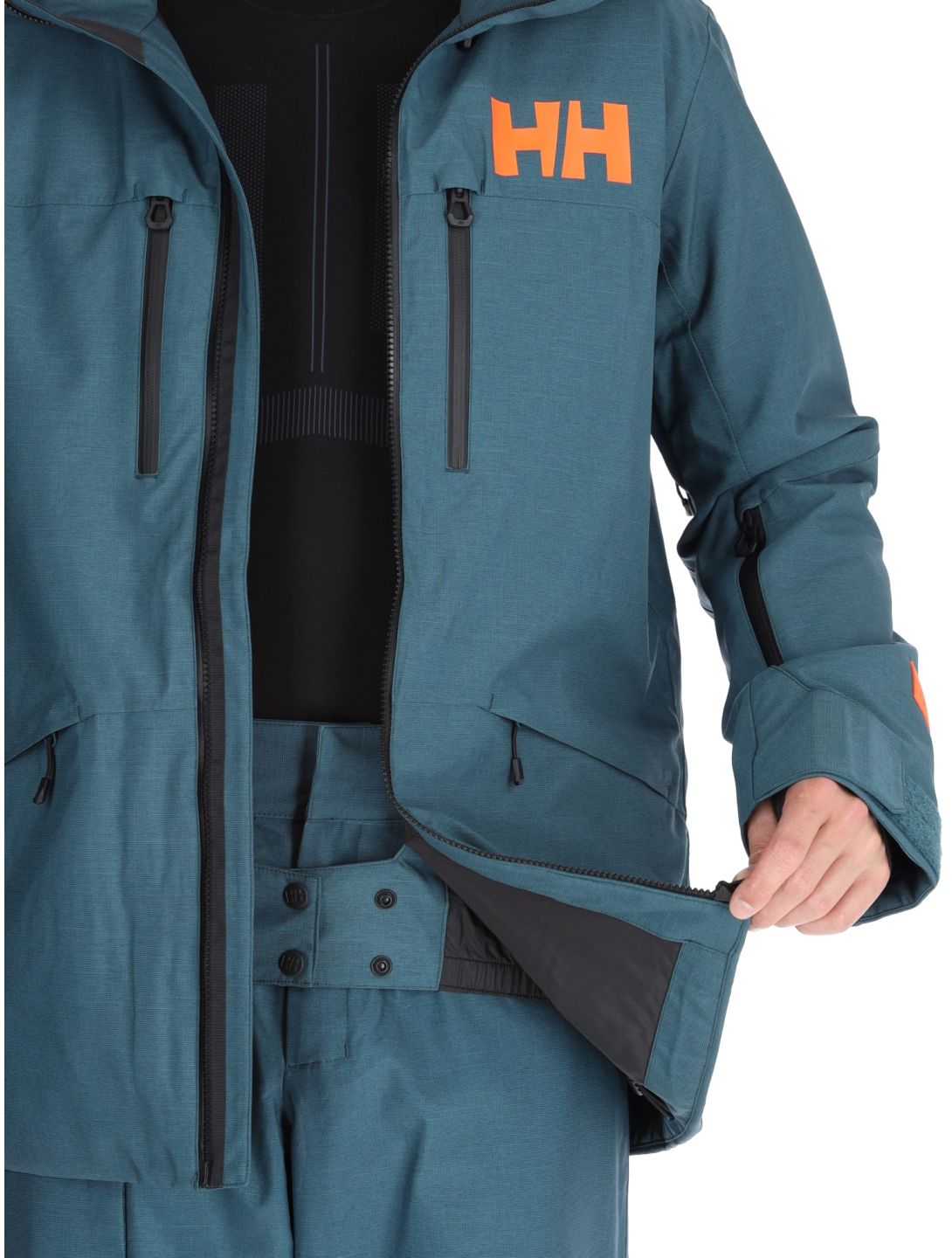 Helly Hansen, Garibaldi 2.0 ski-jas heren Dark Creek groen 