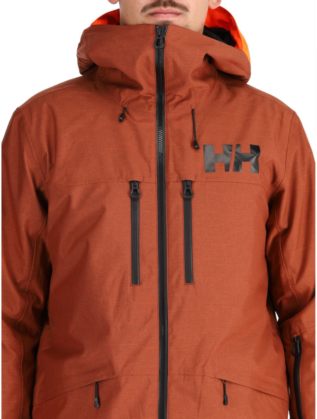 Helly Hansen, Garibaldi 2.0 ski-jas heren Iron Oxide bruin 