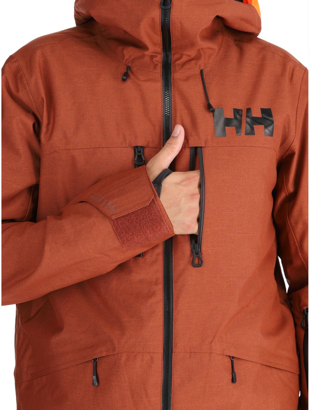 Helly Hansen, Garibaldi 2.0 ski-jas heren Iron Oxide bruin 