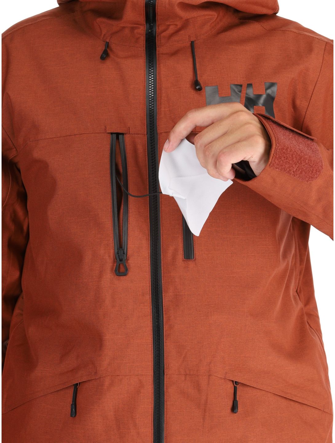 Helly Hansen, Garibaldi 2.0 ski-jas heren Iron Oxide bruin 