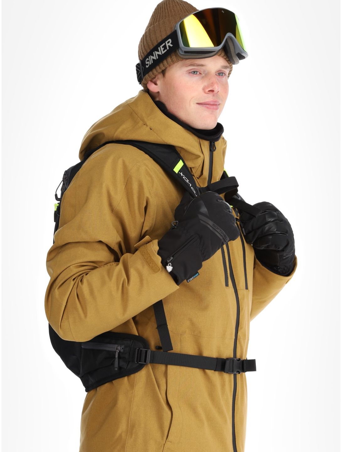 Helly Hansen, Juniper 3.0 AA Jas gevoerd heren Lynx Geel 