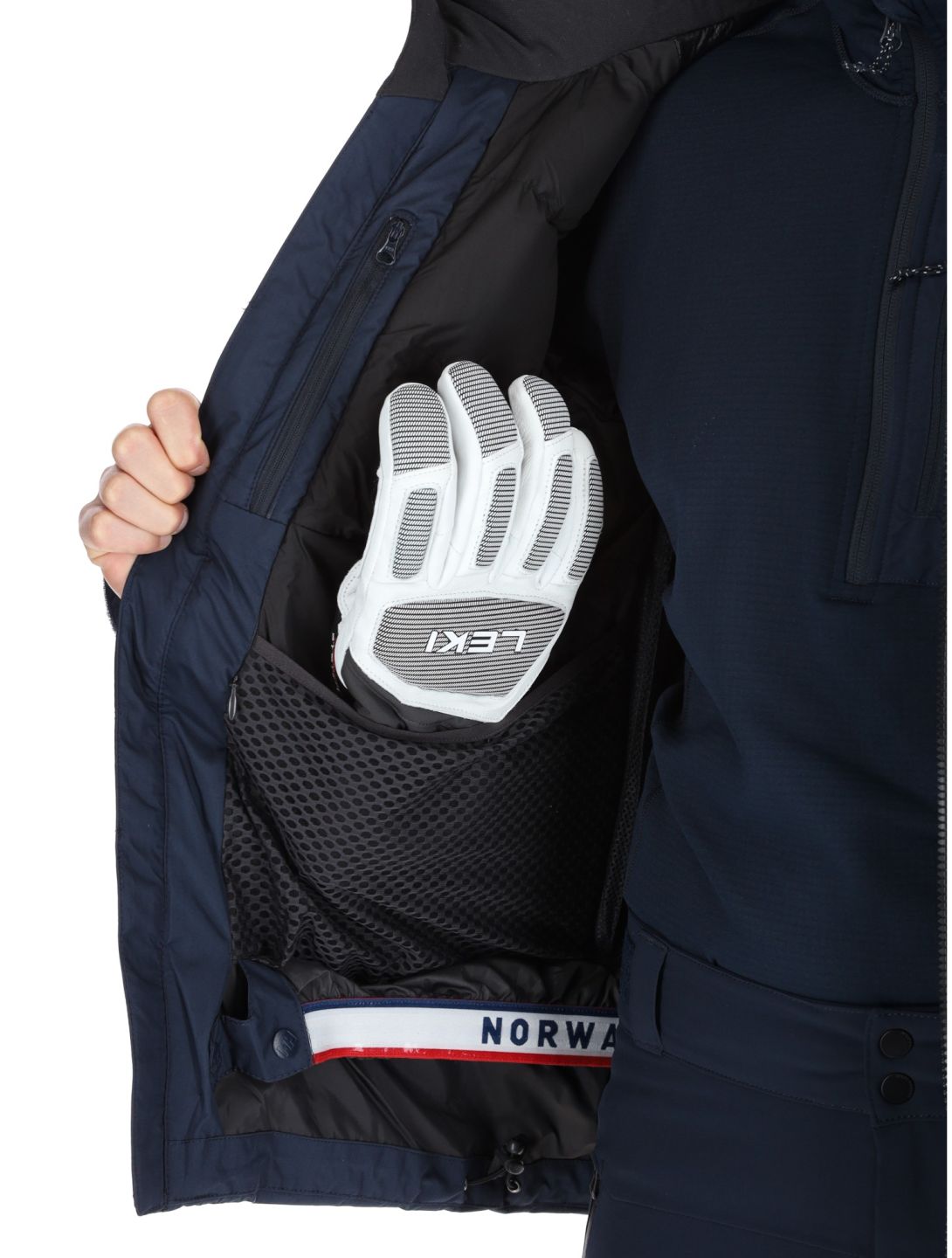 Helly Hansen, Kvitfjell Race Puffy ski-jas heren Navy blauw 