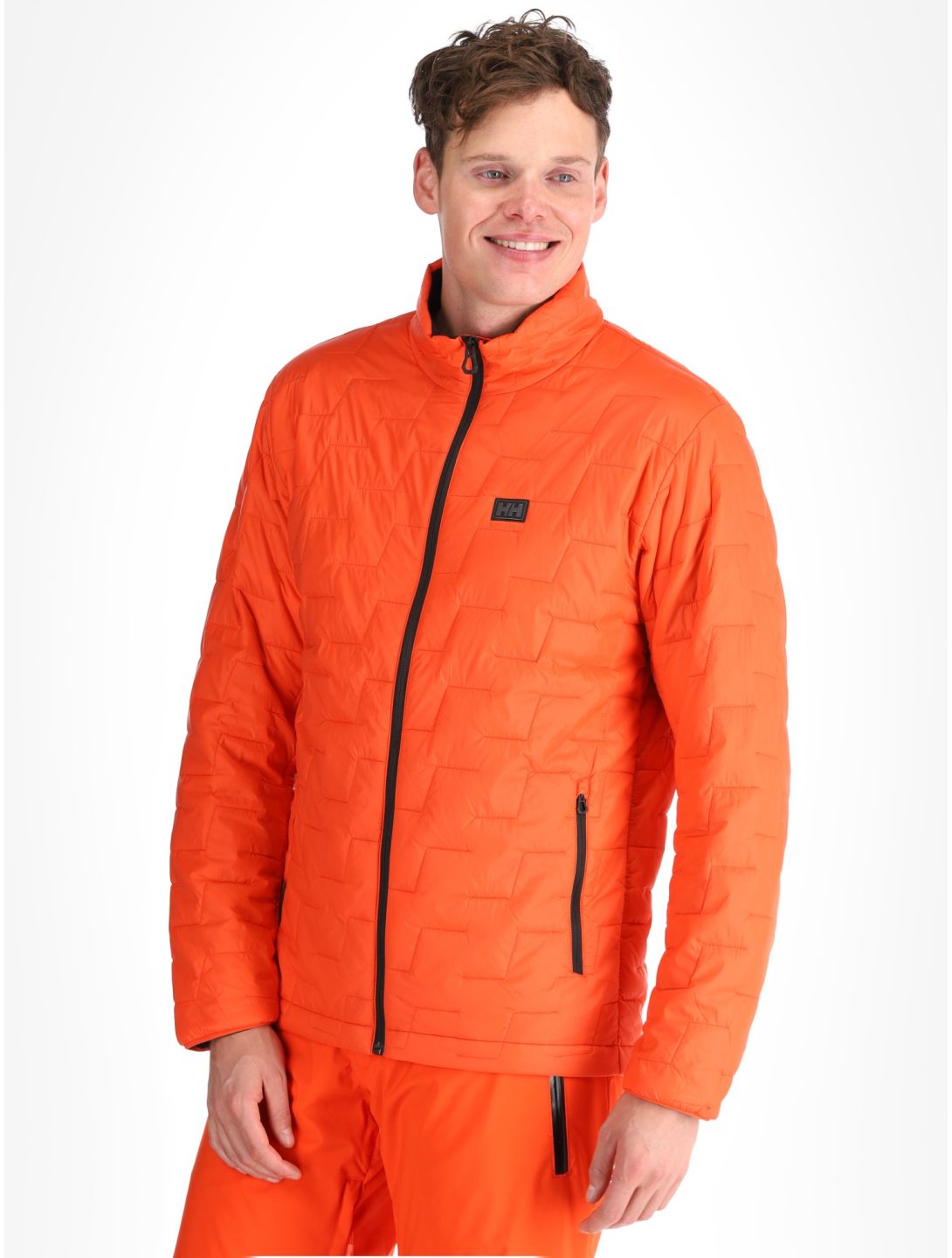 Helly Hansen, Lifaloft Insulator AD Midlayer (Dons) jas heren Cherry Tomato Oranje 