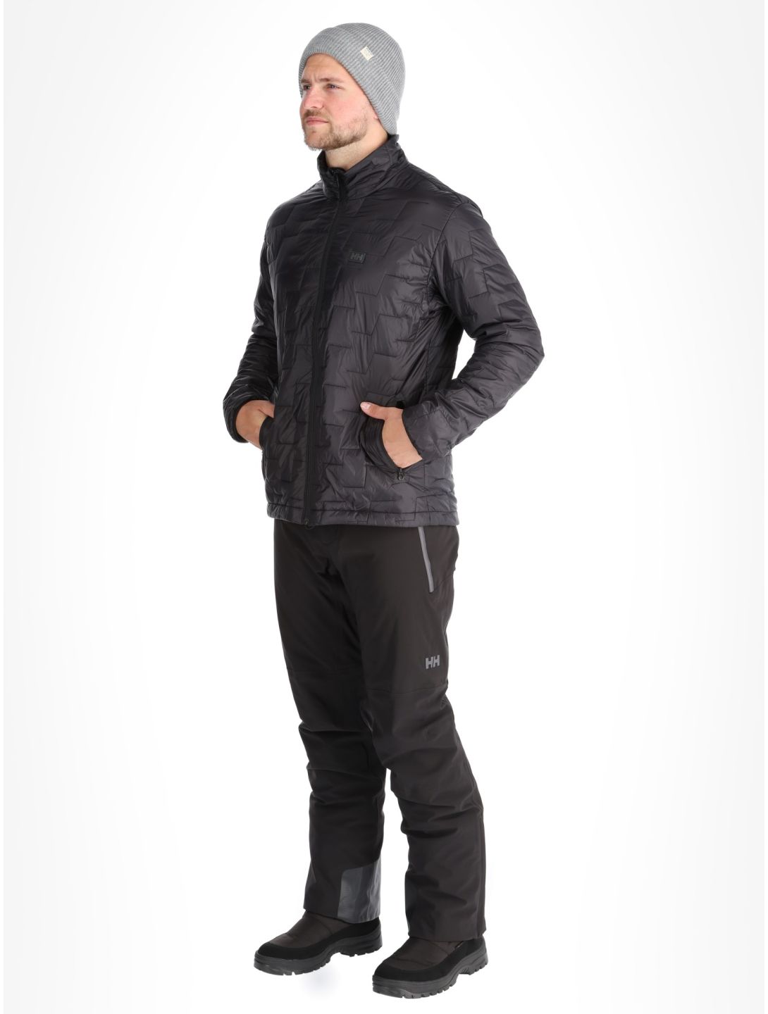 Helly Hansen, Lifaloft Insulator donsjas heren Black Matt zwart 