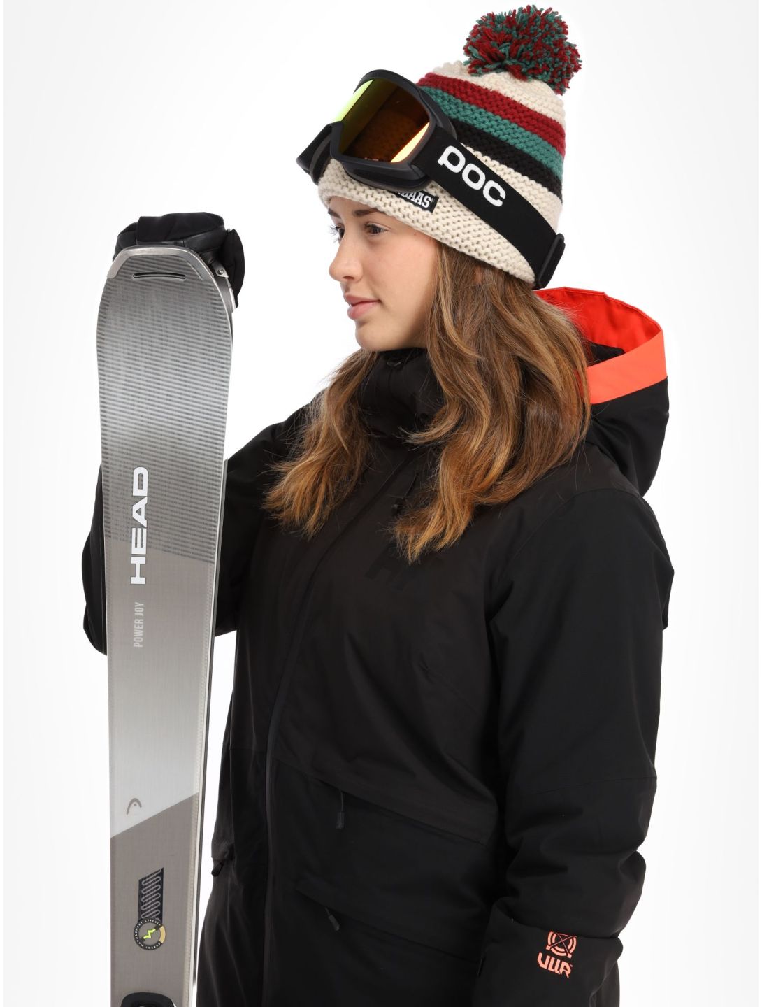 Helly Hansen, Powchaser 2.0 ski-jas dames Black zwart 